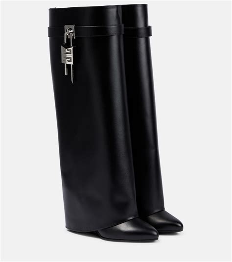 givenchy boots black|givenchy shark boots shopping.